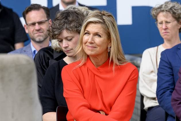 Queen Maxima at Meeting About Documentary Real Men Don t Cry - Netherlands Queen Máxima of the Netherlands attends a meeting of the Cinetree Foundation regarding the documentary Echte Mannen Huilen Niet (Real Men Don t Cry) at the NAC Breda stadium in Breda, Netherlands on September 16, 2026. The documentary focuses on the mental health of men in the world of football. Photo by Patrick van Emst NL Beeld ABACAPRESS.COM Netherlands  Copyright: xBrunoxPress ABACAx