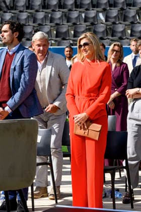 16-09-2026 Breda Queen Maxima attended the documentary Echte Mannen Huilen Niet (Real Men Don t Cry), organized by the Cinetree Foundation at the NAC Breda stadium. Â  Copyright: xPPEx