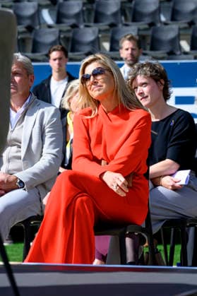 16-09-2026 Breda Queen Maxima attended the documentary Echte Mannen Huilen Niet (Real Men Don t Cry), organized by the Cinetree Foundation at the NAC Breda stadium. Â  Copyright: xPPEx