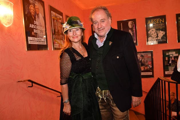 Birgitt Wolff und Harold Faltermeyer bei der Oktoberfest - A Musical Beinah wahr¦. (An almost true story) Premiere am 16.09.2026 in der Komoedie Bayerischer Hof in Muenchen Birgitt Wolff and Harold Faltermeyer attend the premiere of Oktoberfest A Musical- An almost true story¦ on September 16, 2026 at the Komoedie Bayerischer Hof in Munich, Germany Oktoberfest - A Musical Premiere in Muenchen