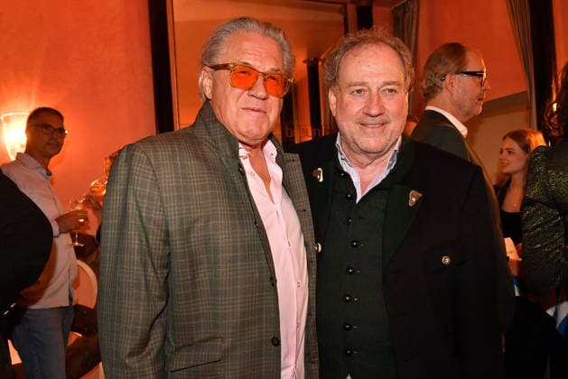 Michael Brandner und Harold Faltermeyer bei der Oktoberfest - A Musical Beinah wahr¦. (An almost true story) Premiere am 16.09.2026 in der Komoedie Bayerischer Hof in Muenchen Michael Brandner and Harold Faltermeyer attend the premiere of Oktoberfest A Musical- An almost true story¦ on September 16, 2026 at the Komoedie Bayerischer Hof in Munich, Germany Oktoberfest - A Musical Premiere in Muenchen