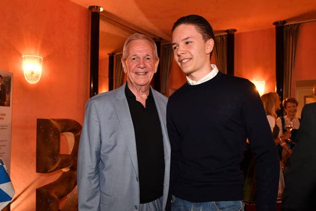 Fritz Egner und sein Sohn Levon Egner bei der Oktoberfest - A Musical Beinah wahr¦. (An almost true story) Premiere am 16.09.2026 in der Komoedie Bayerischer Hof in Muenchen Fritz Egner and his son Levon Egner attend the premiere of Oktoberfest A Musical - An almost true story¦ on September 16, 2026 at the Komoedie Bayerischer Hof in Munich, Germany Oktoberfest - A Musical Premiere in Muenchen