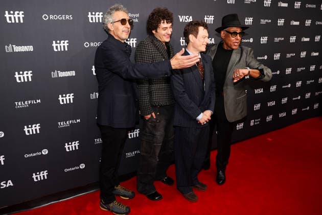 2026 Toronto International Film Festival - The Only Living Pickpocket In New York TORONTO, CANADA - SEPTEMBER 16 : (L-R) John Turturro, Will Price, Noah Segan and Giancarlo Esposito attend the premiere of The Only Living Pickpocket In New York during the 2026 Toronto International Film Festival at Roy Thomson Hall in Toronto, Ontario, Canada on September 16, 2026. Mert Alper Dervis Anadolu Toronto Canada. Editorial use only. Please get in touch for any other usage.  Copyright: x2026xAnadoluxMertxAlperxDervisx