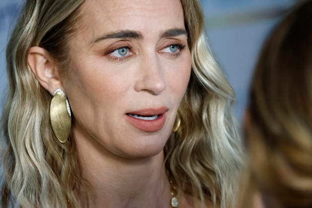 Actress Emily Blunt speaks with the media during the American Institute for Stuttering Gala, at the Rainbow Room in Rockefeller Center in New York City on Wednesday, September 16 2026.  NYP202609166014 PETERxFOLEY