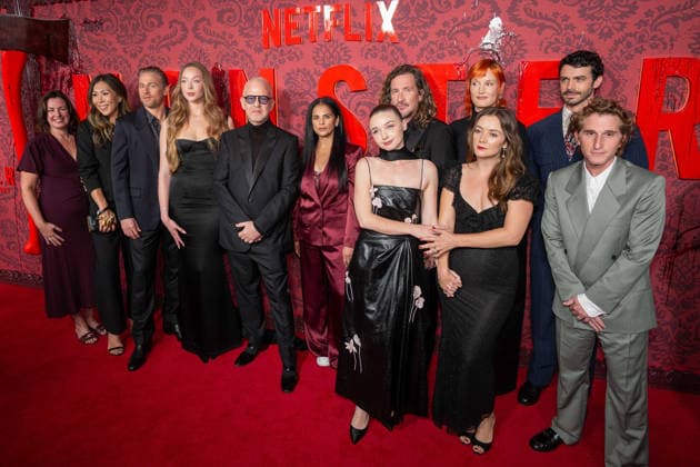NEW YORK, NY - SEPTEMBER 16: Cast at Netflix s Monster: The Lizzie Borden Story New York premiere on September 16, 2026 in New York City. Credit: AdMedia New York City USA  - ZUMAa123 20260916_zaa_a123_030 Copyright: xCamaraxPorterx