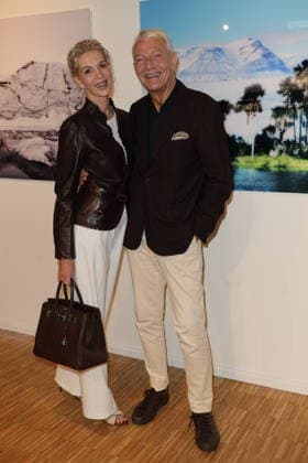 Livia Lisboa Opening 16.09.2026 Grit Weiss und Jo Groebel (Nach 21 Jahren nun verheiratet), Eröffnung Livia Lisboa Fotokunst in der HafenCity, Hamburg, 16.09.2026 Copyright: xEventpressxMPx