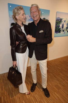Livia Lisboa Opening 16.09.2026 Grit Weiss und Jo Groebel (Nach 21 Jahren nun verheiratet), Eröffnung Livia Lisboa Fotokunst in der HafenCity, Hamburg, 16.09.2026 Copyright: xEventpressxMPx