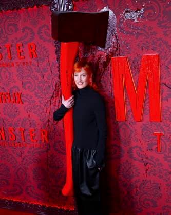 Monster The Lizzie Borden Story Series Premiere - NYC Vicky Krieps attends the Monster The Lizzie Borden Story Series Premiere at the Paris Theater in New York on September 16, 2026. Photo by Charles Guerin ABACAPRESS.COM New York City NY United States  Copyright: xGuerinxCharles ABACAx