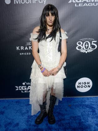 September 16, 2026, Los Angeles, California, USA: MIA BROOKES attends the 2026 MoonPay X Games League Winter Draft blue carpet. Los Angeles USA  - ZUMAb173 20260916_aap_b173_049 Copyright: xBillyxBennightx