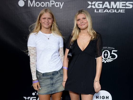 September 16, 2026, Los Angeles, California, USA: HEILI SIRVIO and JADA WARD attend the 2026 MoonPay X Games League Winter Draft blue carpet. Los Angeles USA  - ZUMAb173 20260916_aap_b173_053 Copyright: xBillyxBennightx