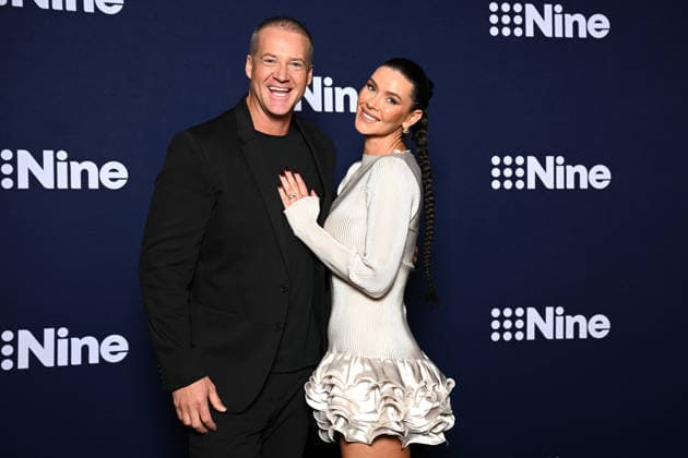 NINE UPFRONT 2027, Jules Lund and Brittany Hockley attend Nine s 2027 Upfront presentation, in Sydney, Thursday, September 17, 2026. ( NO ARCHIVING SYDNEY NEW SOUTH WALES Australia  Copyright: xDANxHIMBRECHTSx 20260917121582618884