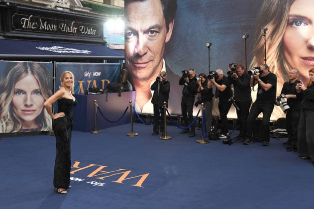 Sienna Miller bei der Weltpremiere der Sky Now-Serie War im Odeon Luxe Leicester Square. London, 16.09.2026