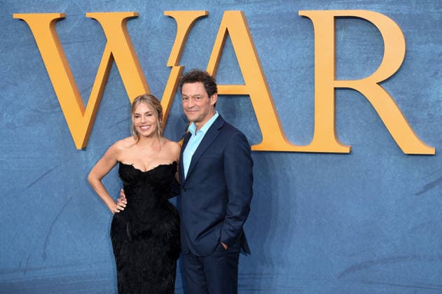 Sienna Miller und Dominic West bei der Weltpremiere der Sky Now-Serie War im Odeon Luxe Leicester Square. London, 16.09.2026