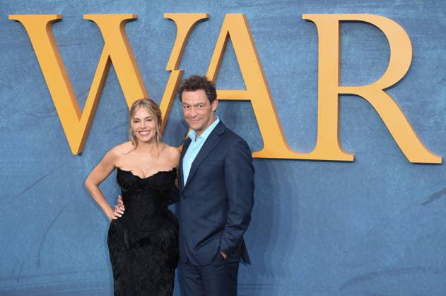 Sienna Miller und Dominic West bei der Weltpremiere der Sky Now-Serie War im Odeon Luxe Leicester Square. London, 16.09.2026