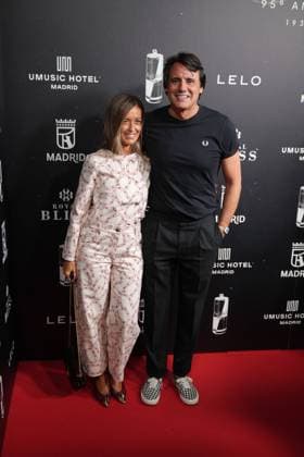 Ion Aramendi and Monica Martin Luque attending Chicote Awards 2026 in Madrid, on Wednesday , 16 September 2026 Cordon Press 