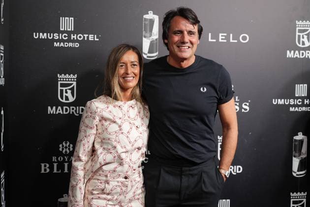 Ion Aramendi and Monica Martin Luque attending Chicote Awards 2026 in Madrid, on Wednesday , 16 September 2026 Cordon Press 