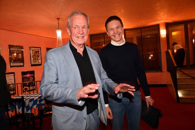 Fritz Egner mit Sohn Premiere Oktoberfest - A Musical Beinah wahr¦. (An almost true story) Komödie im Bayerischen Hof München 16. Sept. 2026