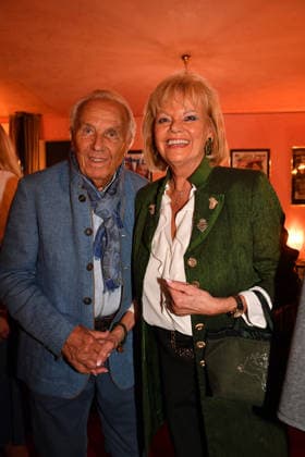 Günther Steinberg mit Ehefrau Margot Premiere Oktoberfest - A Musical Beinah wahr¦. (An almost true story) Komödie im Bayerischen Hof München 16. Sept. 2026