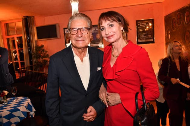 Anna-Maria Kaufmann mit Lebensgefährten Eckart Alt Premiere Oktoberfest - A Musical Beinah wahr¦. (An almost true story) Komödie im Bayerischen Hof München 16. Sept. 2026