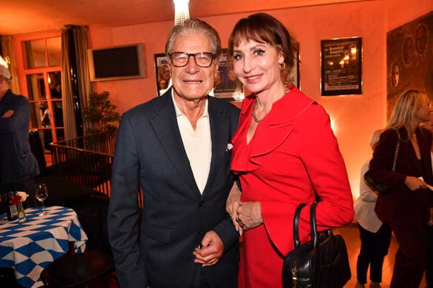 Anna-Maria Kaufmann mit Lebensgefährten Eckart Alt Premiere Oktoberfest - A Musical Beinah wahr¦. (An almost true story) Komödie im Bayerischen Hof München 16. Sept. 2026