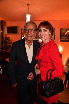 Anna-Maria Kaufmann mit Lebensgefährten Eckart Alt Premiere Oktoberfest - A Musical Beinah wahr¦. (An almost true story) Komödie im Bayerischen Hof München 16. Sept. 2026