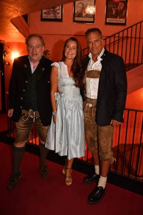 Harold Falermeyer und Marcus und Sylvie Grüsser Premiere Oktoberfest - A Musical Beinah wahr¦. (An almost true story) Komödie im Bayerischen Hof München 16. Sept. 2026