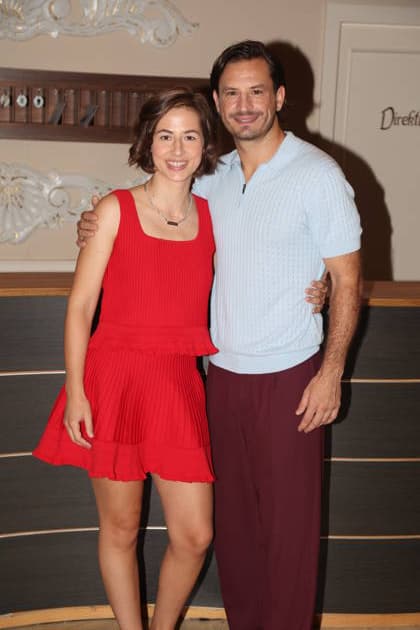 Sturm der Liebe - Pippa Fee Rupperti und Jaime Ferkic spielen das neue Sturm der Liebe -Traumpaar, Emilia und Massimo. Sturm der Liebe Pressetermin im Studio 4 5 der Bavaria-Film. Grünwald, 16.09.2026 Copyright: xAgenturxMatthiasxWehnertx xM.xGränzdörferx