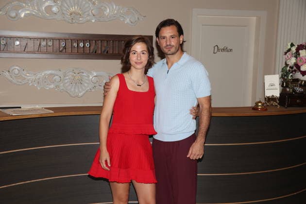Sturm der Liebe - Pippa Fee Rupperti und Jaime Ferkic spielen das neue Sturm der Liebe -Traumpaar, Emilia und Massimo. Sturm der Liebe Pressetermin im Studio 4 5 der Bavaria-Film. Grünwald, 16.09.2026 Copyright: xAgenturxMatthiasxWehnertx xM.xGränzdörferx