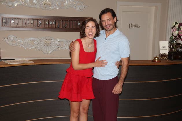 Sturm der Liebe - Pippa Fee Rupperti und Jaime Ferkic spielen das neue Sturm der Liebe -Traumpaar, Emilia und Massimo. Sturm der Liebe Pressetermin im Studio 4 5 der Bavaria-Film. Grünwald, 16.09.2026 Copyright: xAgenturxMatthiasxWehnertx xM.xGränzdörferx