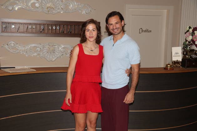 Sturm der Liebe - Pippa Fee Rupperti und Jaime Ferkic spielen das neue Sturm der Liebe -Traumpaar, Emilia und Massimo. Sturm der Liebe Pressetermin im Studio 4 5 der Bavaria-Film. Grünwald, 16.09.2026 Copyright: xAgenturxMatthiasxWehnertx xM.xGränzdörferx