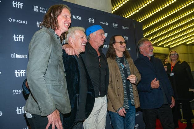 Arrivals at the 51st Toronto International Film Festival Neil Peart: No Man s Disciple premiere Featuring: Sam Dunn, Alex Lifeson, Chad Smith, Geddy Lee, Scot McFadyen Where: Toronto, Ontario, Canada When: 16 Sep 2026 Credit: Captive Camera Cover Images EDITORIAL USE ONLY. NOT FOR USE BY NEWSPAPERS BASED IN THE UK. Copyright: xx coverimg56028032