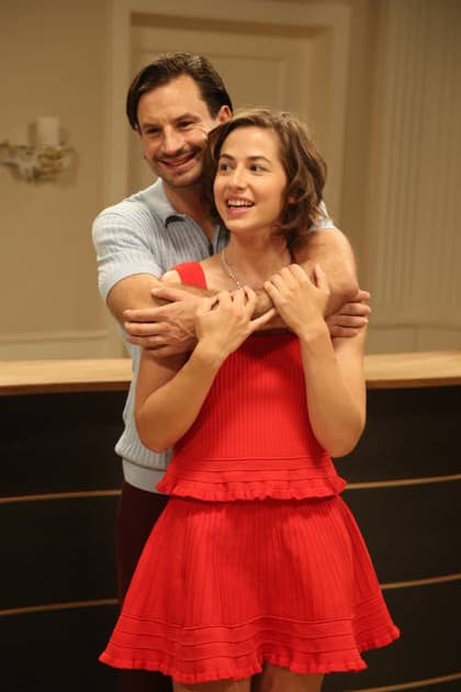 Sturm der Liebe - Pippa Fee Rupperti und Jaime Ferkic spielen das neue Sturm der Liebe -Traumpaar, Emilia und Massimo. Sturm der Liebe Pressetermin im Studio 4 5 der Bavaria-Film. Grünwald, 16.09.2026 Copyright: xAgenturxMatthiasxWehnertx xM.xGränzdörferx