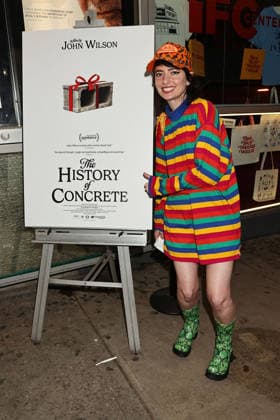 New York documentary premiere of The History of Concrete at the IFC Center Featuring: Sarah Sherman Where: New York, New York, United States When: 16 Sep 2026 Credit: Dave Allocca Starpix INSTARimages EDITORIAL USE ONLY. NOT FOR USE BY NEWSPAPERS BASED IN THE UK. Copyright: xx instar56028743