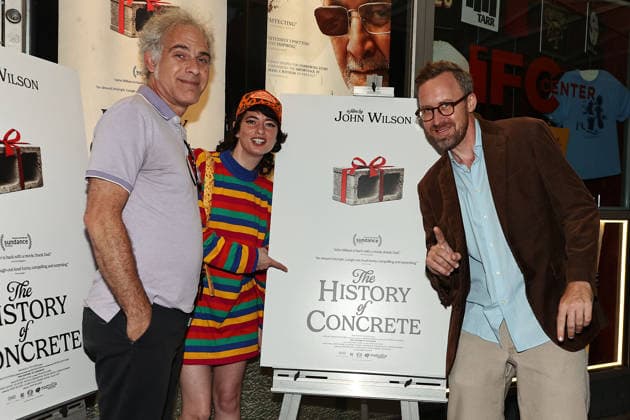 New York documentary premiere of The History of Concrete at the IFC Center Featuring: Ronnie Bronstein, Sarah Sherman and John Wilson Where: New York, New York, United States When: 16 Sep 2026 Credit: Dave Allocca Starpix INSTARimages EDITORIAL USE ONLY. NOT FOR USE BY NEWSPAPERS BASED IN THE UK. Copyright: xx instar56028745