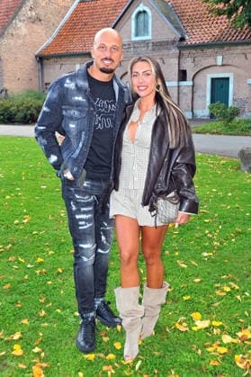 LOVE ISLAND VIP . Santino Schwarzenberger und Alenssia Trasca anläßlich der LOVE ISLAND VIP Premiere und Screening am 16.09.2026 auf Schloss Arff Köln. 20260916MWI149875