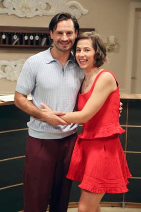 Jaime Krsto Ferkic und Pippa Fee Rupperti beim Fototermin am Set der ARD-TV-Serie Sturm der Liebe im Studio 4 5 der Bavaria-Film. Grünwald, 16.09.2026