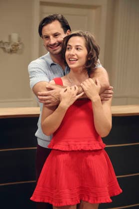 Jaime Krsto Ferkic und Pippa Fee Rupperti beim Fototermin am Set der ARD-TV-Serie Sturm der Liebe im Studio 4 5 der Bavaria-Film. Grünwald, 16.09.2026