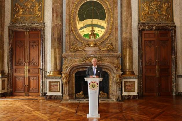 King Philippe of Belgium receives BeHeroes BRUSSELS, BELGIUM - SEPTEMBER 17 : King Philippe of Belgium receives twelve heroes from the BeHeroes initiative at the Royal Palace pictured on September 17, 2026 in Brussels, Belgium, 17 09 2026 Brussels Belgium  Copyright: xXpix