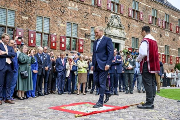 ™s-Heerenberg, The Netherlands, 2026-09-17 14:59:28 s-Heerenberg, 17-09-2026, Huis Bergh Castle. King Willem Alexander the restored Huis Bergh Castle in s-Heerenberg. The castle underwent a restoration lasting nearly three years due to foundation subsidence, asbestos removal, sustainability improvements, redesign, and improving accessibility for the disabled. PHOTO: NL Beeld Patrick van Emst Credit: NL Beeld Patrick van Emst  Copyright: xx x