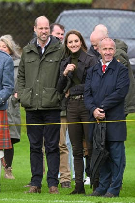 The Prince and Princess of Wales (known as Duke and Duchess of Rothesay when in Scotland) arrive for a visit to the Bute Shinty Club, in Rothesay, where shinty - one of Scotland s oldest traditional sports - has been played for generations, on their first official visit to the Isle of Bute, to highlight the power of community, connection and volunteering Featuring: William, Prince of Wales, Catherine, Princess of Wales Where: Rothesay, United Kingdom When: 17 Sep 2026 Credit: Cover Images **NOT AVAILABLE FOR HELLO MAGAZINE** EDITORIAL USE ONLY. NOT FOR USE BY NEWSPAPERS BASED IN THE UK. Copyright: xx coverimg56029315