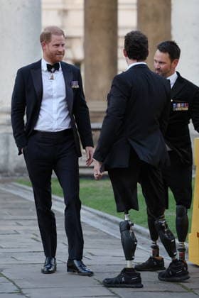 . 17 09 2026. London, United Kingdom. Prince Harry, the Duke of Sussex, arriving at the Invictus Spirit Awards in London.  xStephenxLockx xi-Imagesx IIM-27011-0017