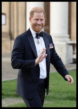 . 17 09 2026. London, United Kingdom. Prince Harry, the Duke of Sussex, arriving at the Invictus Spirit Awards in London.  xStephenxLockx xi-Imagesx IIM-27011-0023