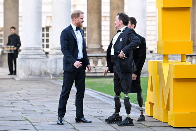 Prince Harry arrives at the Inaugural Invictus Spirit Awards at the Old Royal Naval College in London Featuring: Prince Harry, Duke of Sussex Where: London, United Kingdom When: 17 Sep 2026 Credit: Cover Images EDITORIAL USE ONLY. NOT FOR USE BY NEWSPAPERS BASED IN THE UK. Copyright: xx coverimg56030060