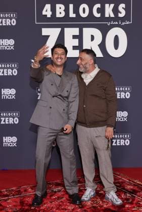 4 Blocks Zero Tareq Nassery, Kida Khodr Ramadan Premiere 4 Blocks Zero im Kino in der Kulturbrauerei Berlin Berlin Datum: 17.09.2026 Copyright: xEventpress Kratschx