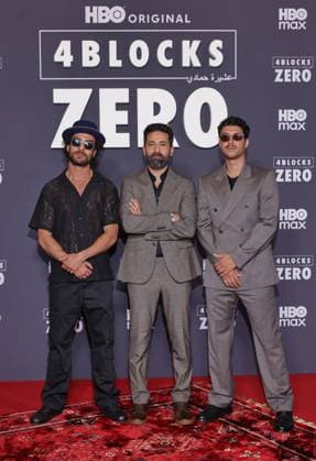4 Blocks Zero Soufiane EL Mesaudi, Rami Fadel Khalaf, Tareq Nassery Premiere 4 Blocks Zero im Kino in der Kulturbrauerei Berlin Berlin Datum: 17.09.2026 Copyright: xEventpress Kratschx
