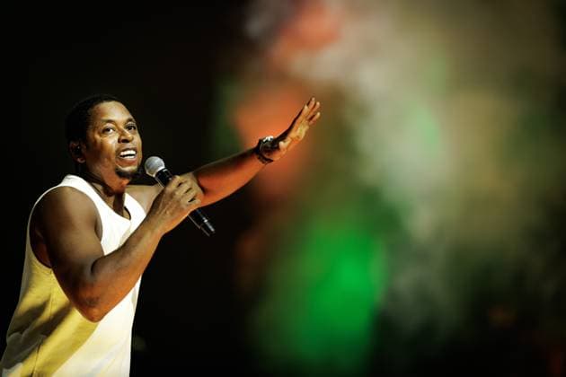 AMSTERDAM - Typhoon during The Streamers performance at the Ziggo Dome on the occasion of their 5th anniversary. RAMON VAN FLYMEN ANP netherlands out - belgium out  Copyright: xx x569023169x originalFilename: 569023169.jpg