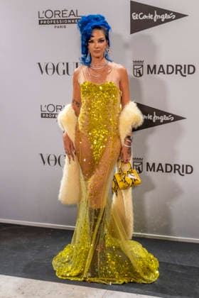 September 17, 2026, Madrid, Madrid, Spain: SITA ABELLAN attend the Vogue Fashion s Night Out 2026 photocall, which will take place at the Rosewood Villa Magna Hotel on September 17, 2026, in Madrid, Spain. Madrid Spain  - ZUMAc312 20260917_zsp_c312_116 Copyright: xOscarxManuelxSanchezx