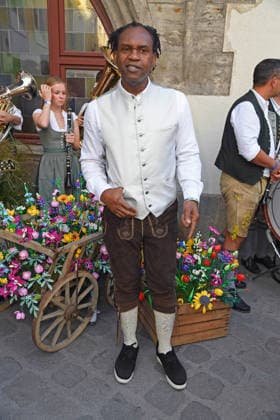 Dr. Alban (Alban Uzoma Nwapa) beim HEIDIFEST 2026 im Hofbräuhaus in München am 17.09.2026