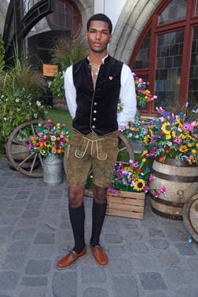 Jermaine Kokou Kothe (Gewinner GNTM 2024) beim HEIDIFEST 2026 im Hofbräuhaus in München am 17.09.2026