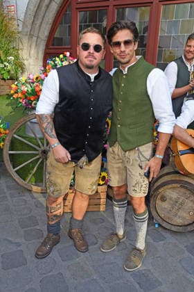 Gustav Schäfer, Joel Mattli beim HEIDIFEST 2026 im Hofbräuhaus in München am 17.09.2026